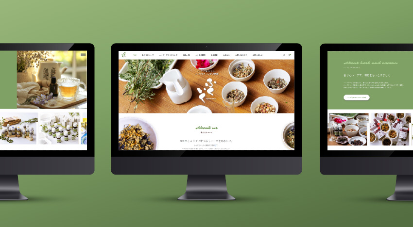ハーブアロマテラピーバッチフラワーレメディの専門店　馥郁 （ふくいく）｜新潟のWeb制作会社ケーネットの制作事例
